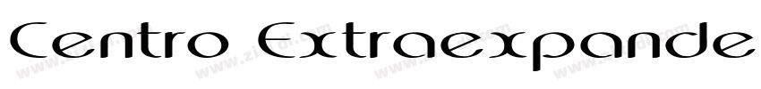 Centro Extraexpanded字体转换